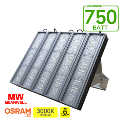 Промышленный с/д светильник IO-PROM750/5S (P750/5S-3KMWSM5S)
